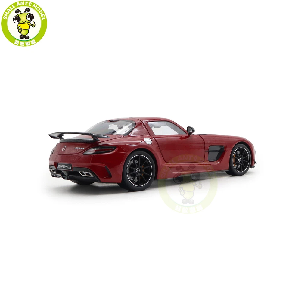 1/18 Benz SLS AMG Black Series 2013 Red Minichamps Diecast Model Car - Image 4 of 4