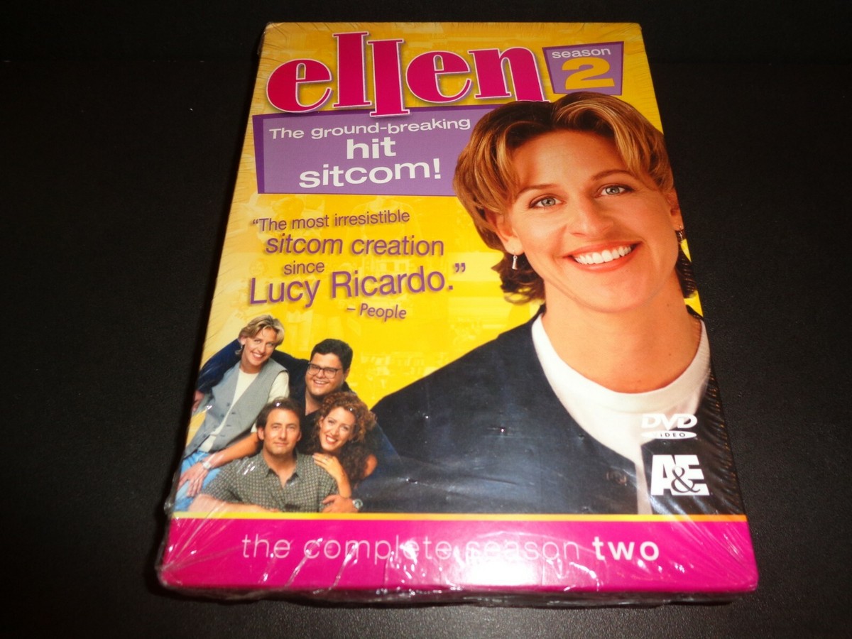 ELLEN--Complete Season 2--Ellen on American Gladiators, flirts with  dentist--DVD