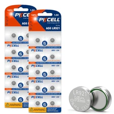 20pcs LR69 Button Cell AG6 371 370 SR920SW LR921 Watches Battery 1.5V PKCELL