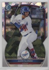 2023 Bowman Chrome Prospects Atomic Refractor Juan Alonso #BCP-137 fm0