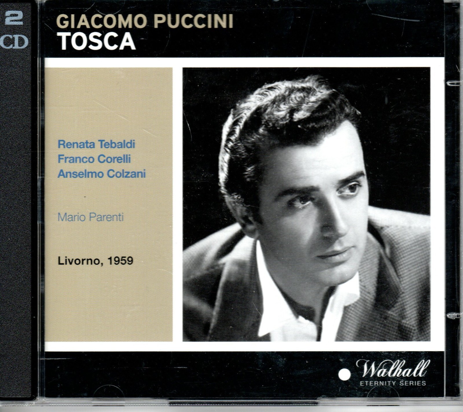 PUCCINI - TOSCA - TEBALDI - CORELLI - PARENTI - LIVORNO 1959