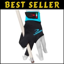 Premium Billiard Pool Cue Glove for Left or Right Hand - Adjustable Comfort