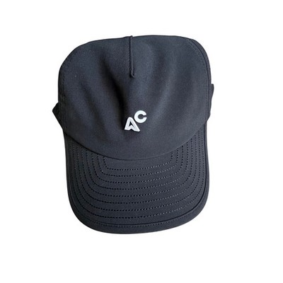 Melin Hydro Odyssey Adventure Club Black Classic Fit Adjustable Packable Hat