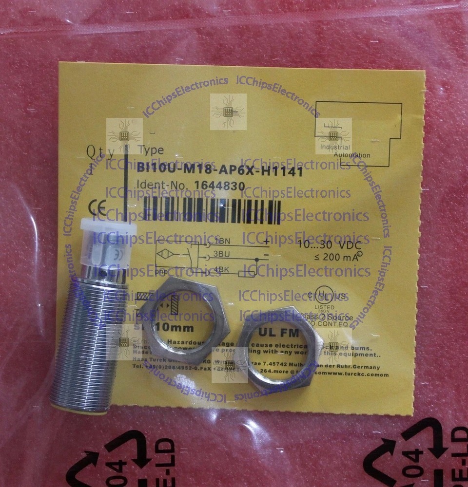 1 x Proximity Switch Sensor For Turck BI10U-M18-AP6X-H1141