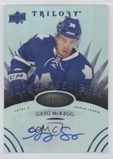 2014 Trilogy Level 2 Rookie Premieres Radiant Blue 28/225 Greg McKegg Auto xp6