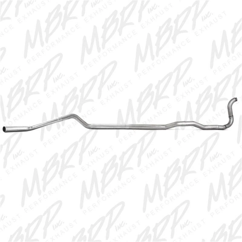 MBRP para Dodge 2500/3500 Cummins 88-93 4x4 turbo trasero salida lateral única sin silenciamiento Foto 4 de 4