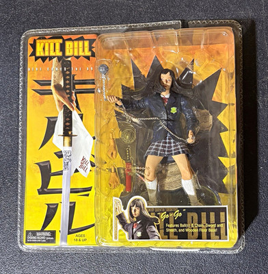 NECA Kill Bill Go-Go Action Figure Series 1 (2004) w/ Ball & Chain, Sword