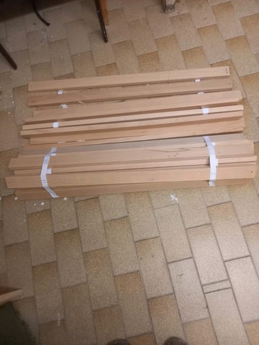 Lattenrost mit Matratze