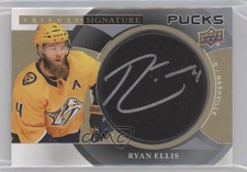 2018-19 Upper Deck Trilogy Signature Pucks Ryan Ellis #SP-RE Auto q2b