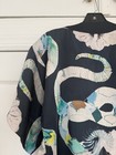 Gorman x Miranda Skoczek Voodoo Snake Print Kimono Robe Small — photo 8