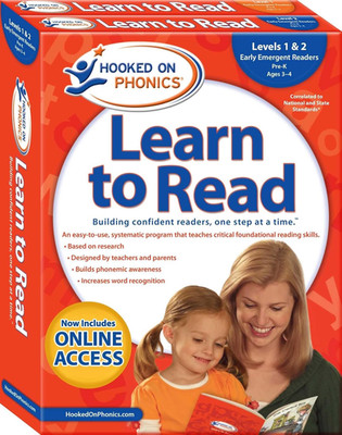 Hooked on Phonics Learn to Read - Levels 1&2 Complete: Early Emergent Readers (P