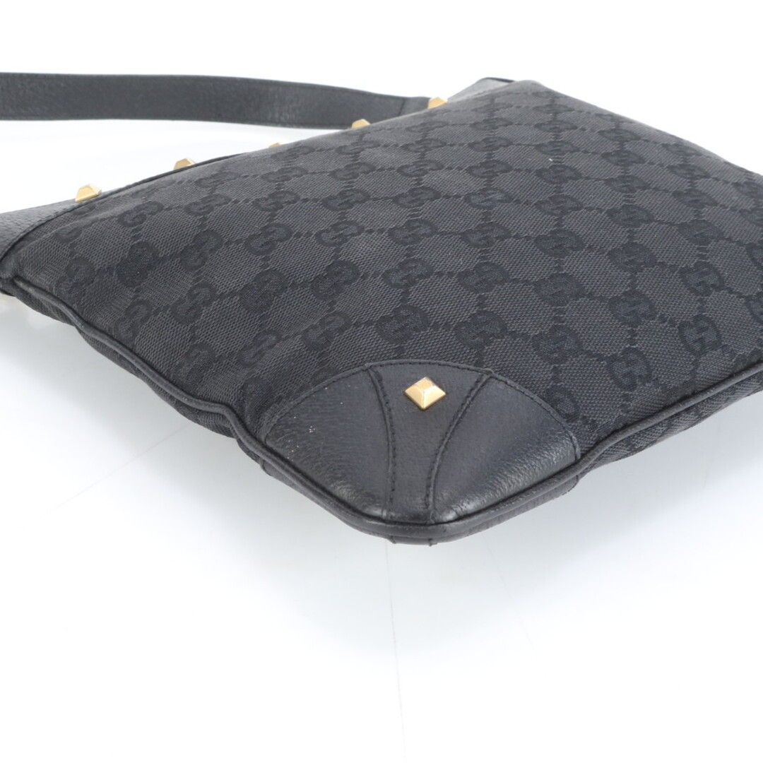 Gucci GG Canvas Studded Shoulder Bag Crossbody Used 25cm/24cm/1cm thumbnail 4