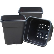 Garland Square Tomato Pots 25cm 3 Pack Deep 7.5L for Peppers & Chillies