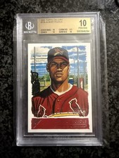 2001 Topps Gallery Albert Pujols RC #135 BGS 10 Pristine Pop 2 W/9.5