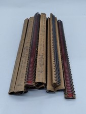 Cinghia Clipper Lacer Co. 4-1/2 Nastro Trasportatore Flessibile Acciaio Allacciatura 4-1/2 Lotto di 12