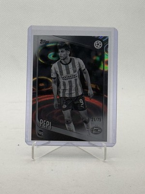 Topps UCC Flagship 2025-2026 Ricardo Pepi /75 PSV Eindhoven Parallel Numbered