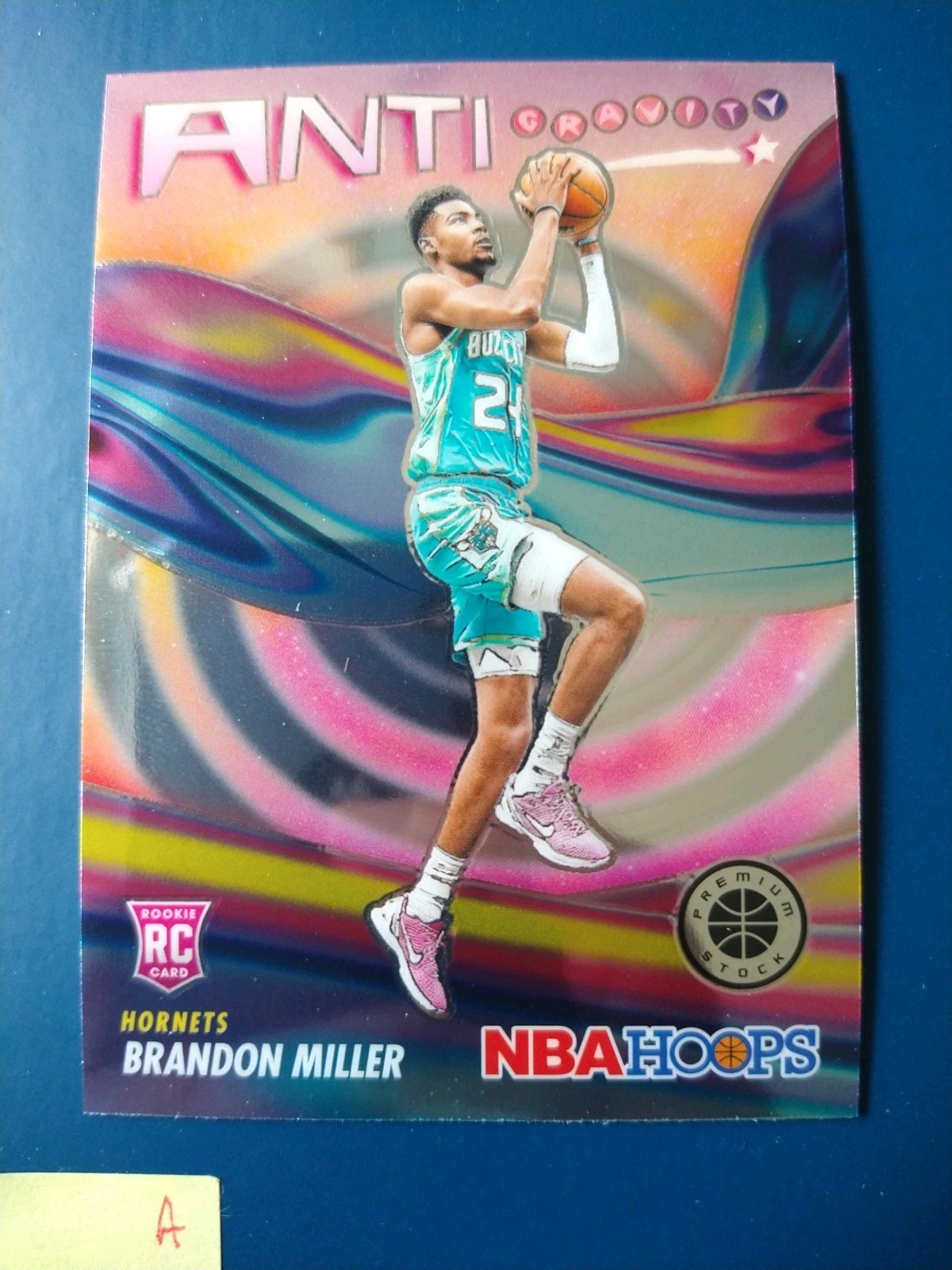 2023-24 Panini NBA Hoops Premium Stock Anti-Gravity Brandon Miller #11 RC