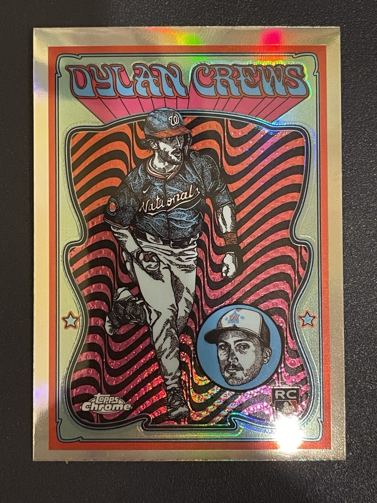 2025 Topps Chrome - Dylan Crews - Ultra Violet All-Stars RC SSP UV-10