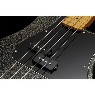 ベース Fender japan LUNA SEA J PRECISION BASS Fender J Precision Bass Maple Fingerboard Black Gold made in japan