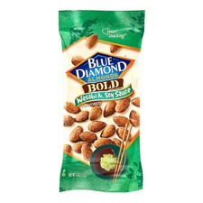 Blue Diamond Almonds Wasabi Soy Sauce, 4 Ounce, 72 Per Case