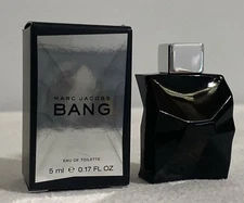 BANG by Marc Jacobs Mini 5 ml/.17 Fl oz Eau De Toilette for men~ NIB