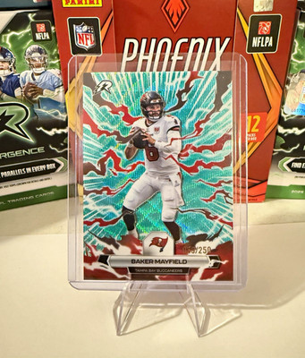 2025 Topps Resurgence Baker Mayfield Teal Surge /250