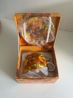 Stechcol Fine Bone China Teeset Sunflower Van Gogh Teekanne Tasse OVP