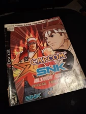 CAPCOM VS SNK MILLENIUM FIGHT 2000 BRADY GAMES OFFICIAL STRATEGY GUIDE DREAMCAST