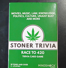 Mindshock Games Stoner Trivia Race to 420 Card Game 2-4 Players 17+
