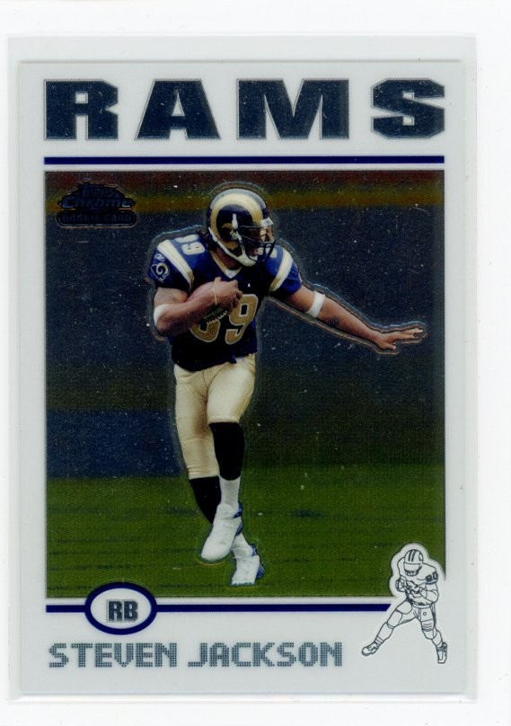 2004 Topps Chrome #180 Steven Jackson G12