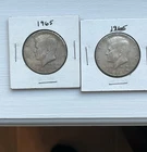 1965 50C Kennedy Half Dollar Lot Of 2
