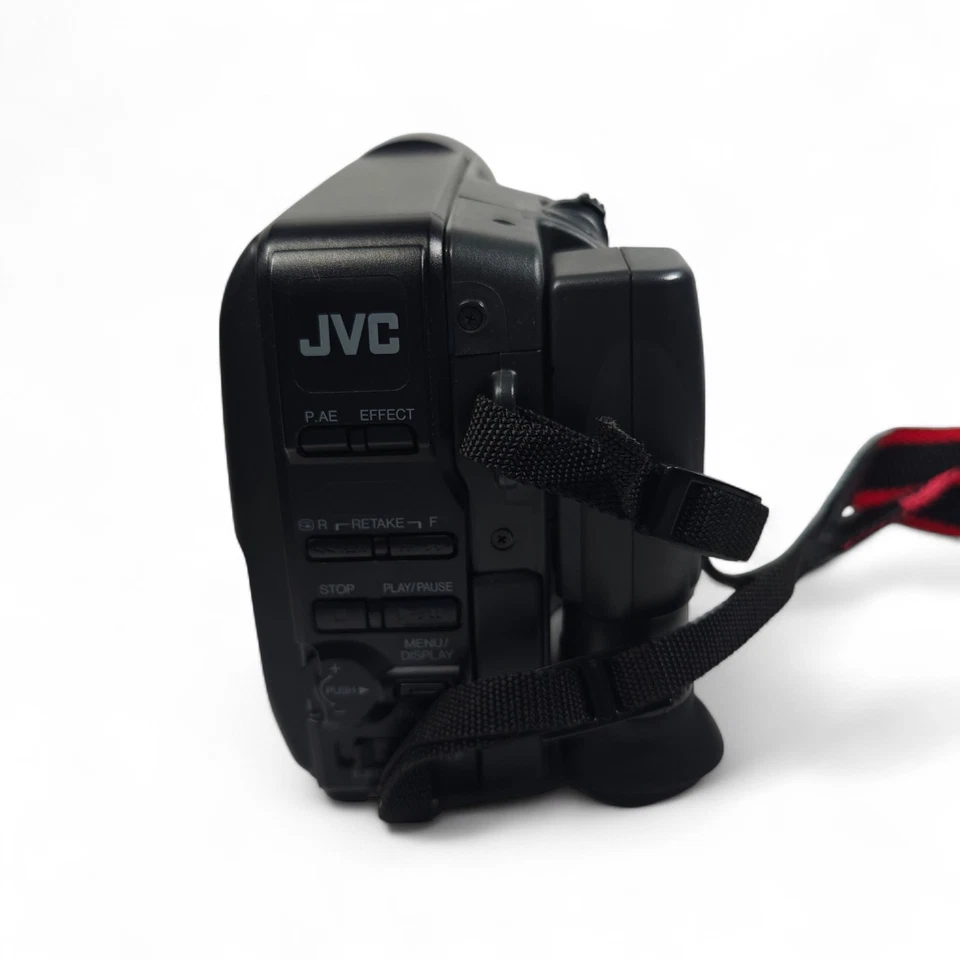 JVC GR-FX11EK 50x Zoom VHSC Camcorder Retro Video Camera, Charger, Bag - Image 4 of 4
