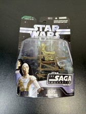 Star Wars The Saga Collection C-3PO W Ewok Throne 2006 Hasbro