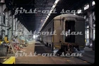 F Original Slide - Reading RDG Passenger Car Scene Reading PA Shops 1978