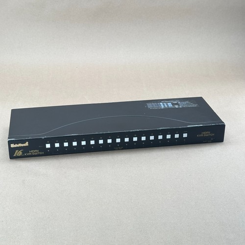 JideTech 16-Port HDMI USB KVM Switch CKL-9116H-VB