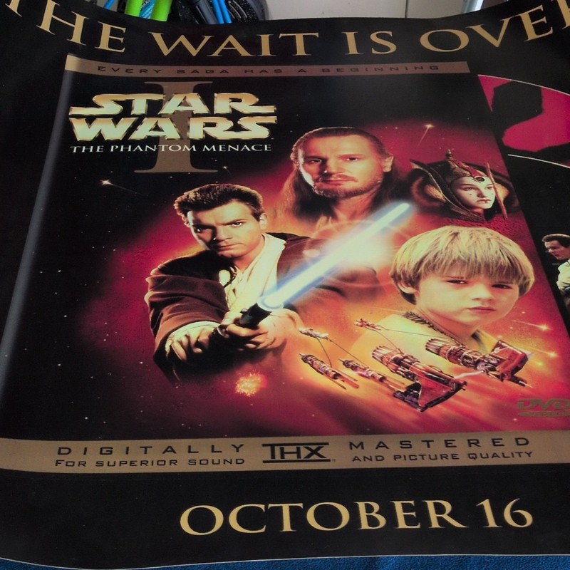 Star Wars Episode I: The Phantom Menace "The Wait Is Over" Poster