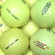 50 TITLEIST MIX GOLFBÄLLE/LAKEBALLS GELB AAA/A