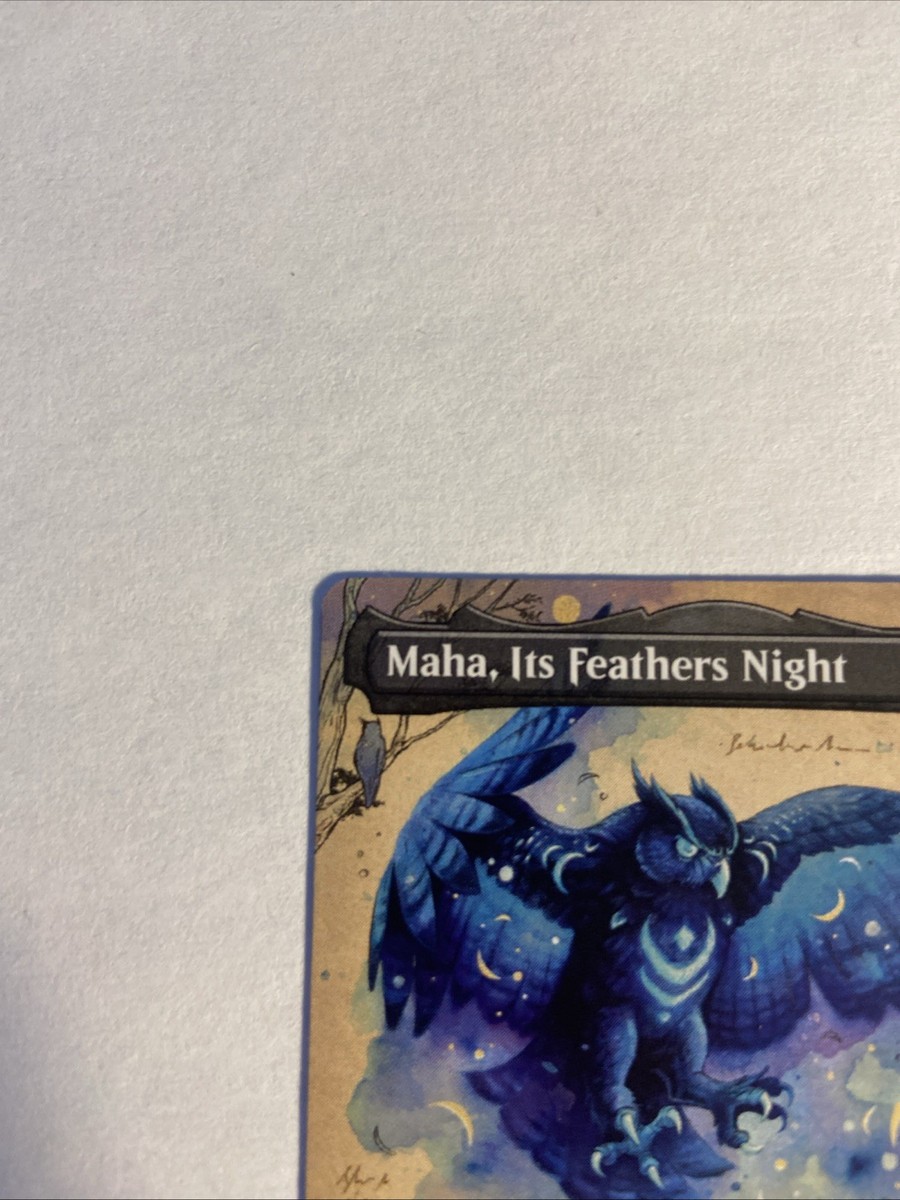 Maha, Its Feathers Night (Borderless) Bloomburrow Regular | eBay