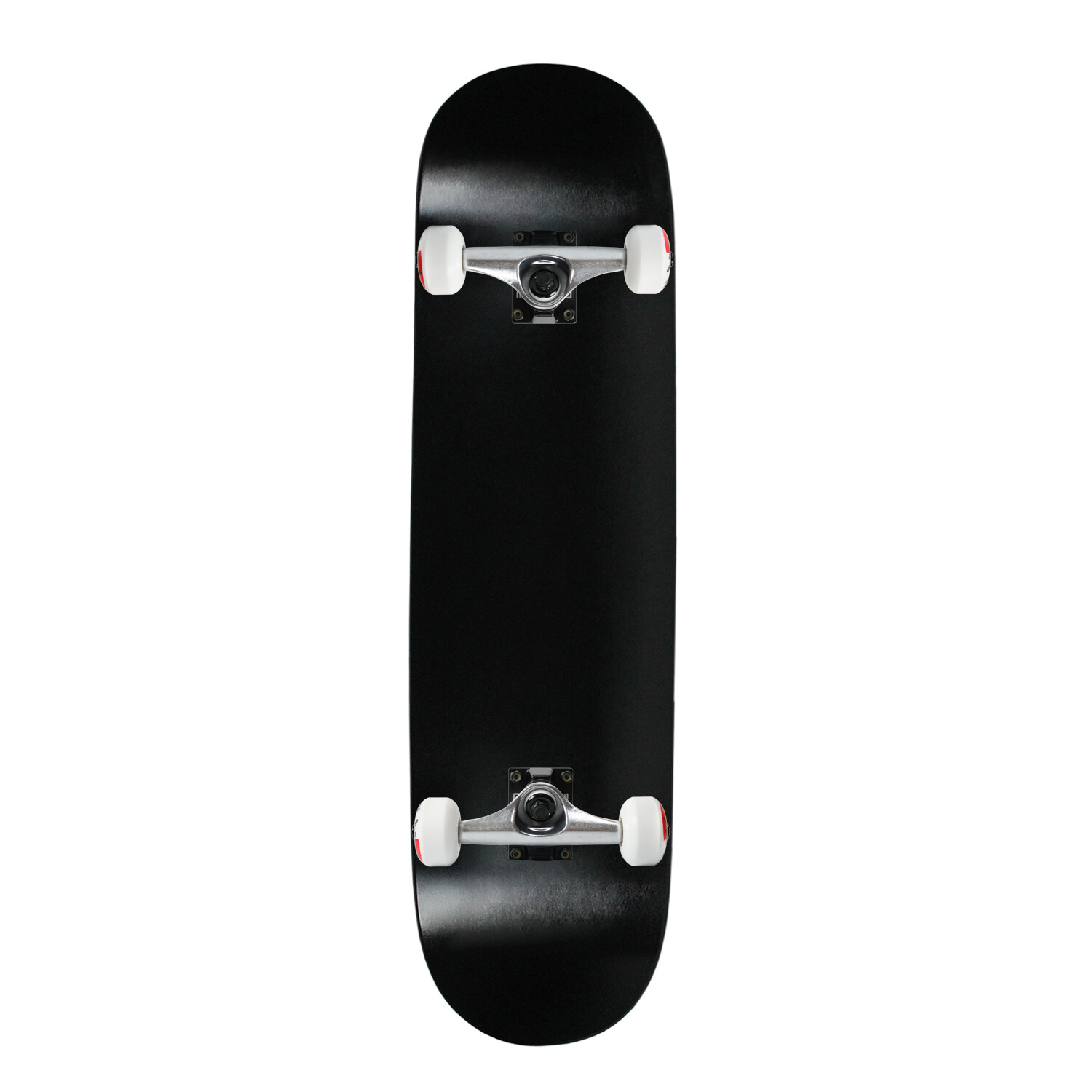 Moose Complete Skateboard Dipped Black 8.25" Silver/White As