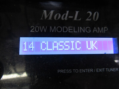 Kustom Modelling Amp MOD-L 20 1 x 8'' with 24 Presets 20W