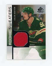CALEN ADDISON 2021-22 SP Game Used Edition Rookie Sweaters Jersey Patch #128/249