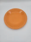 Fiesta Ware Fiestaware Homer Laughlin  Orange 7" Side Plate Salad Plate Retro