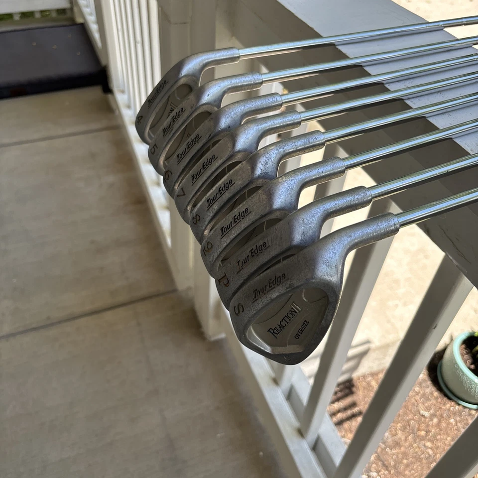 Women’s Tour Edge Reaction 2 Iron Set 4,5,6,7,8,9,PW,SW - Image 4 of 4