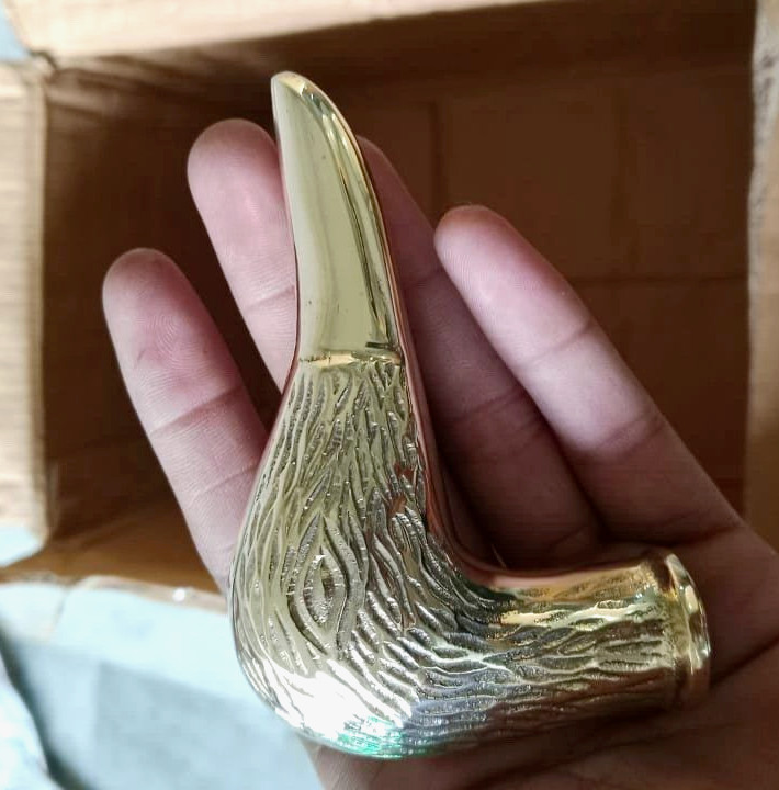 Collectable Handmade Solid Brass Swan Designer wa… - image 7