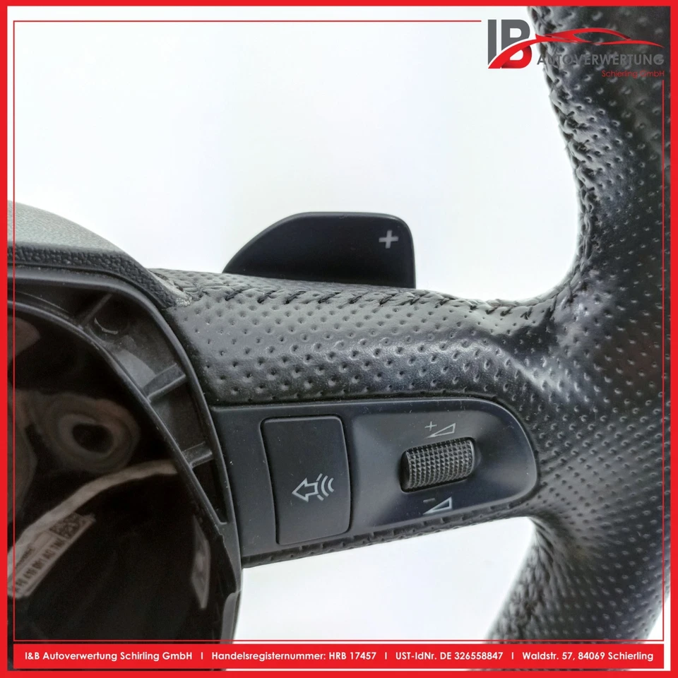 AUDI A6 AVANT (4F5, C6) 3.0 TDI QUATTRO Lenkrad LEDER Multifunktion 4F0419091AQ - Bild 4 von 4