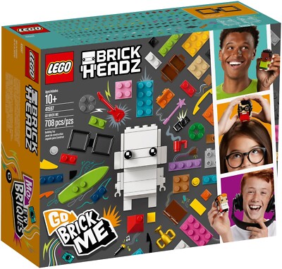 LEGO 41597 BRICKHEADZ Go Brick Me (708 pieces) New in Sealed Box