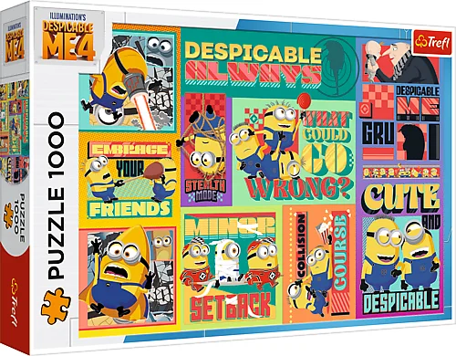 Trefl 10820 Minions 1000 Teile Puzzle-image