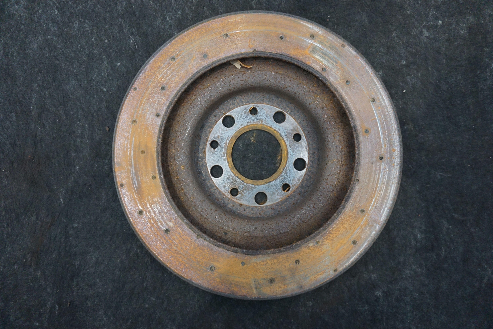 Set 2 Rear Left Right Brake Disk Rotor 670035019 Maserati Quattroporte S 14-17+