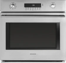 Monogram 30" Stainless Single Convection Smart Electric Wall Oven - ZET1SHSS