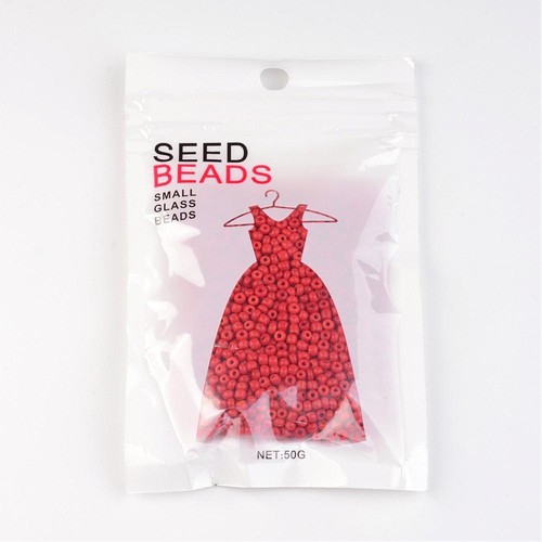 Glass Seed Beads 12/0 2mm 8/0 3mm 6/0 4mm BUY 3 GET 1 FREE! 50g Up to 3300 Beads - Picture 39 of 55